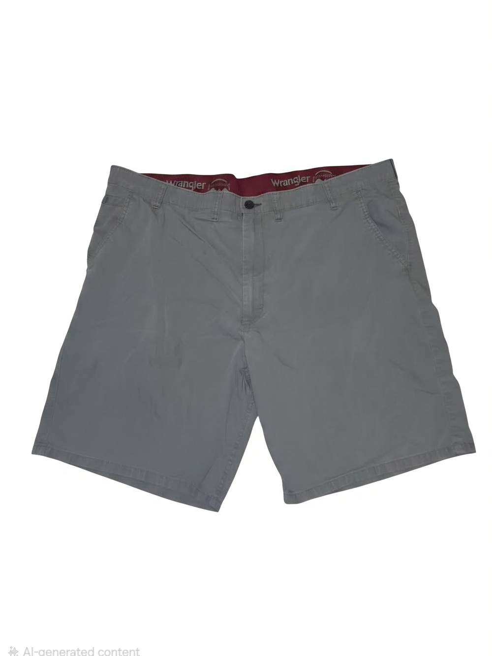 Wrangler Men's Gray Casual Performance Shorts Size 44 Inseam 9